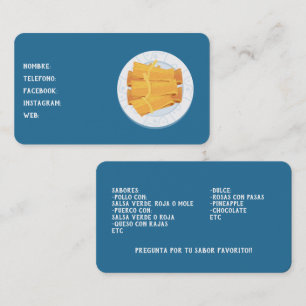 Tamales Business Card