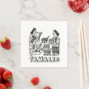 Tamales (Florentine Codex, 16th century) Napkins