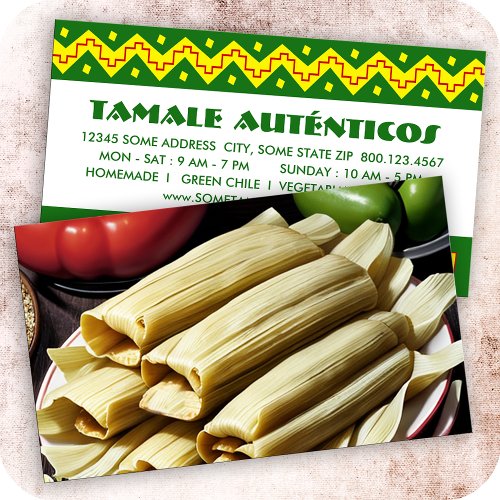 tamales loyalty punch card