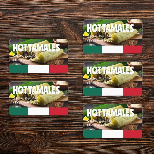 Tamales Mexican Business Card
