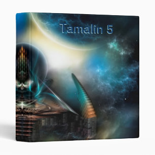 Tamalin 5 Science Fiction Artwork Three Ring Binde 3 Ring Binder