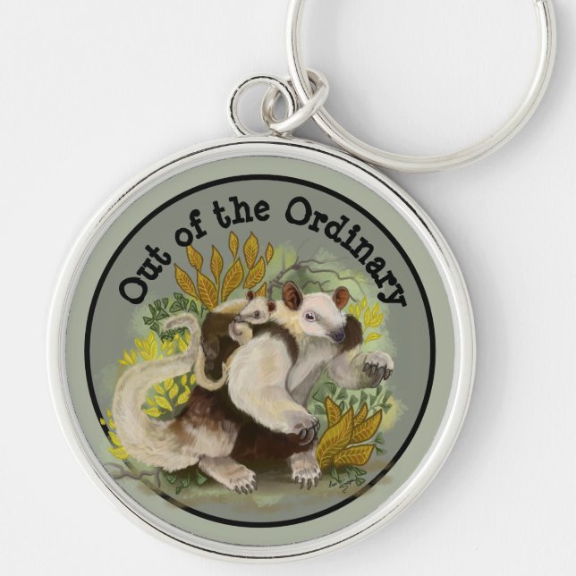 Tamandua Anteater Keychain (Front)