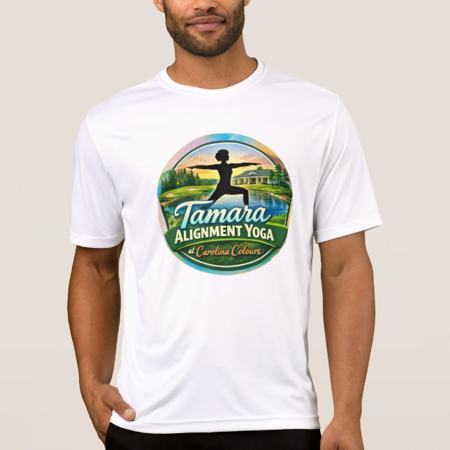 Tamara Paquee Alignment Yoga T-Shirt (Front)