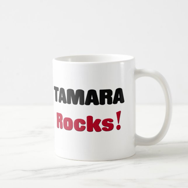 Tamara Rocks Coffee Mug (Right)
