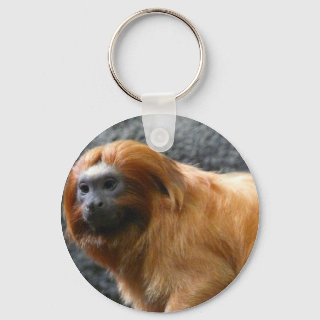 tamarin monkey keychain (Front)