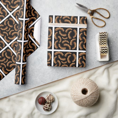 Tamarind pattern wrapping paper