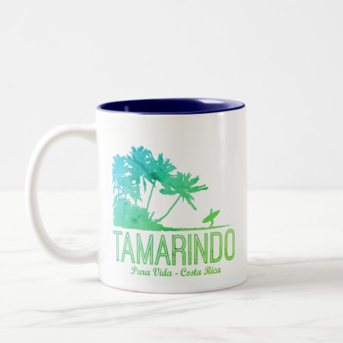 Tamarindo Costa Rica Beach Two_Tone Coffee Mug