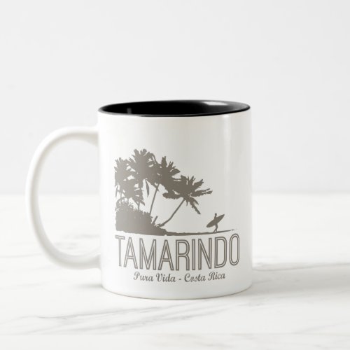 Tamarindo Costa Rica Surfers Beach Two_Tone Coffee Mug