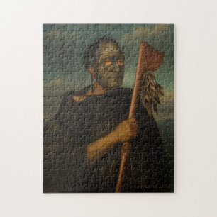 'Tamati Waka Nene' - Gottfried Lindauer Jigsaw Puzzle