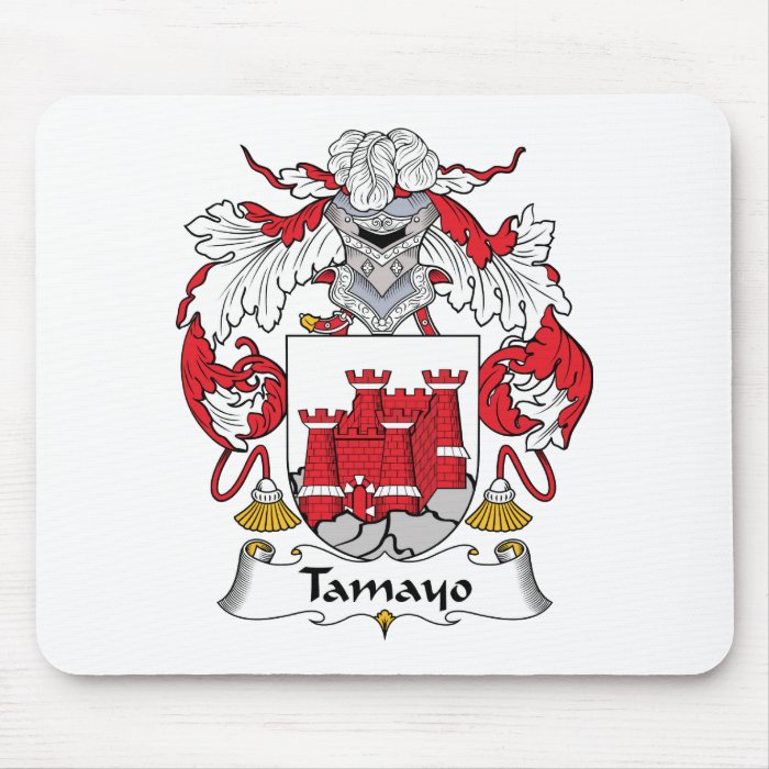 Tamayo Family Crest Mouse Pads