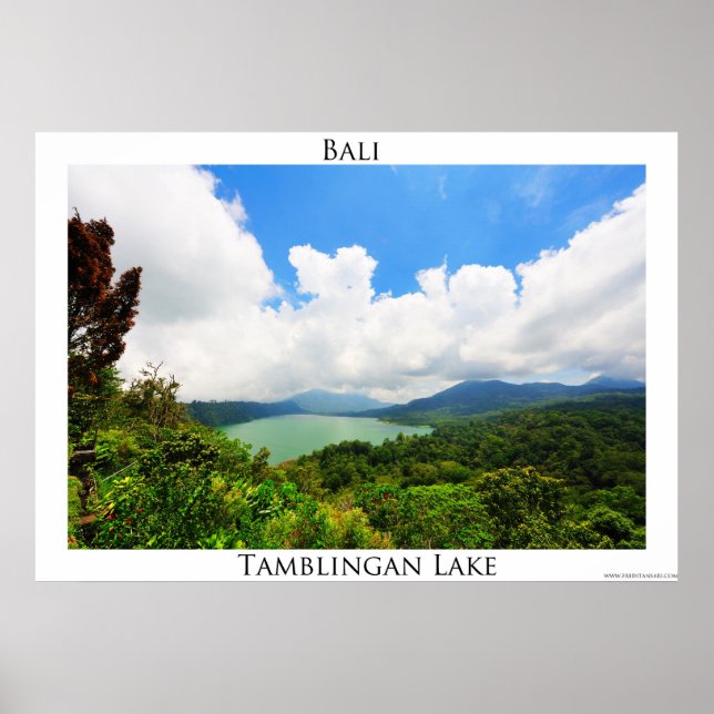 Tamblingan Lake Poster (Front)