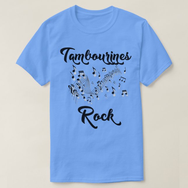 Tambourine Gifts  T-Shirt (Design Front)
