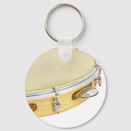 Tambourine Keychain