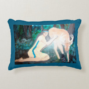 Tame Deer Accent Pillow
