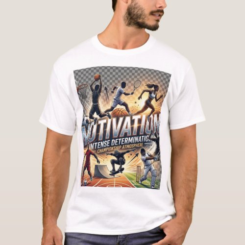 Tamil Sports Motivation | Intense Determination | T-Shirt