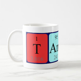 Tamina periodic table name mug