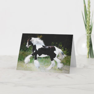 "Tamlin" Horse Greeting Card
