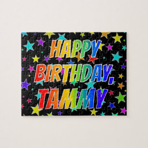 "TAMMY" First Name, Fun "HAPPY BIRTHDAY" Jigsaw Puzzle