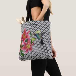 TAMMY -HUMMINGBIRD TOTE BAG
