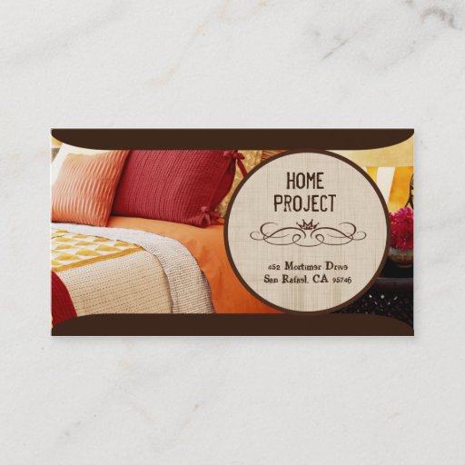Customizable Tammy's Home Project Business Cards