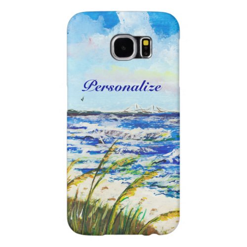 Tampa Bay Florida Beach Sunshine Skyway Bridge Samsung Galaxy S6 Case