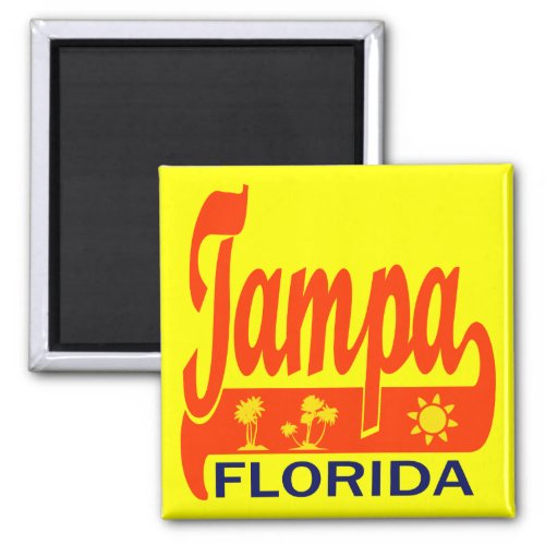 Tampa Bay Florida Magnet