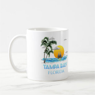Tampa Bay Florida Sailing Coffee Mug