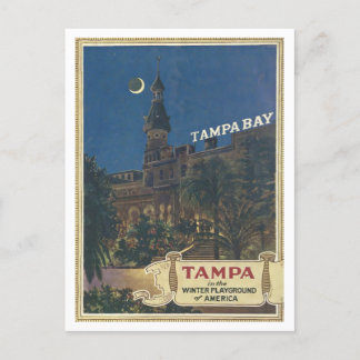 Tampa Bay Florida Winter Playground Vintage Postcard