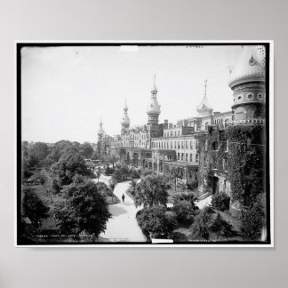 Tampa Bay Hotel, Florida c1902 Poster