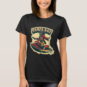 Tampa Bay Pirate Florida Jetski Boating Funny Gasp T-Shirt