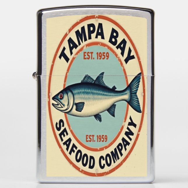 Tampa Bay Seafood Company Zippo Lighter (Front)