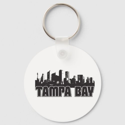 Tampa Bay Skyline Keychain