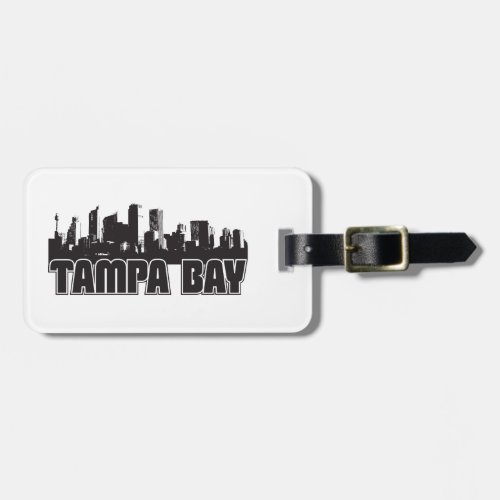 Tampa Bay Skyline Luggage Tag