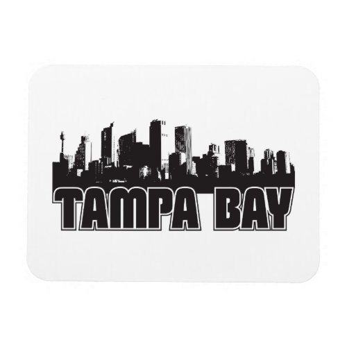 Tampa Bay Skyline Magnet