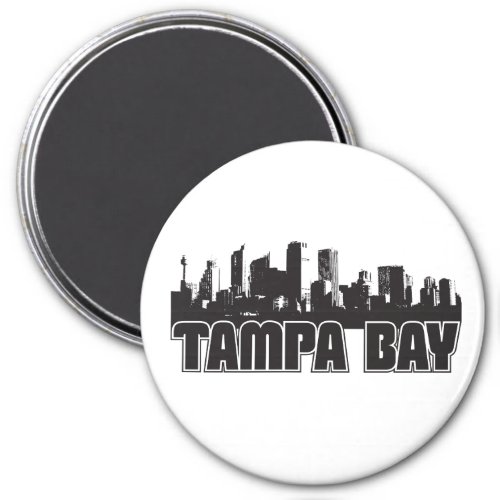 Tampa Bay Skyline Magnet