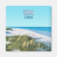 Tampa Beach Florida Vintage
