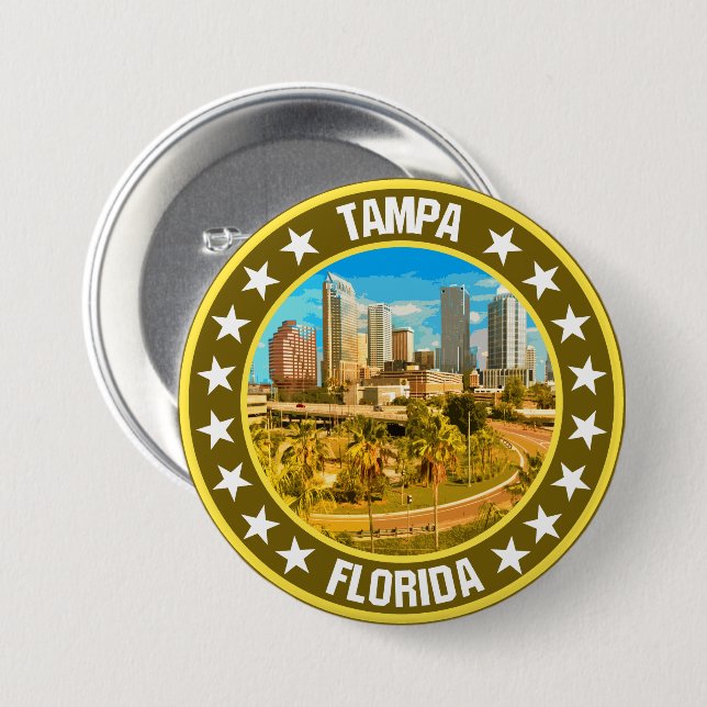 Tampa                                              button (Front & Back)