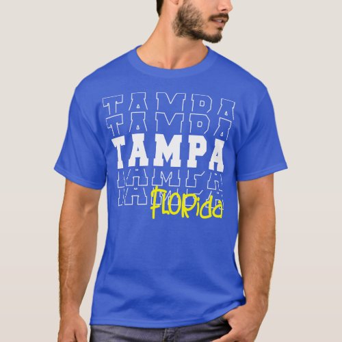 Tampa city Florida Tampa FL T_Shirt
