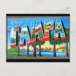 Tampa City Vintage Postcard at Zazzle