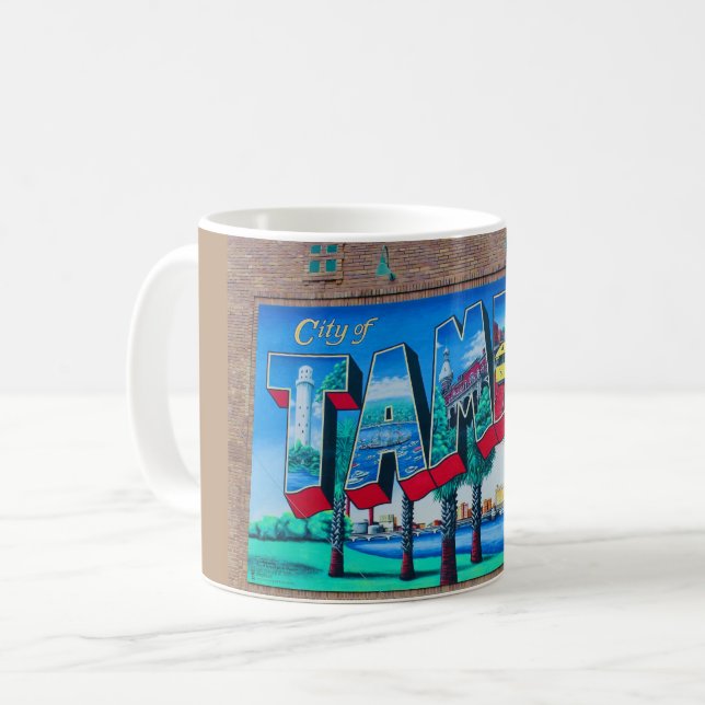 Tampa Florida Coffee Mug (Front Left)