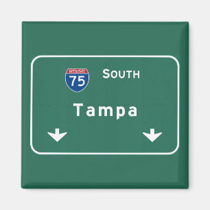 Tampa Florida fl Interstate Highway Freeway : Magnet