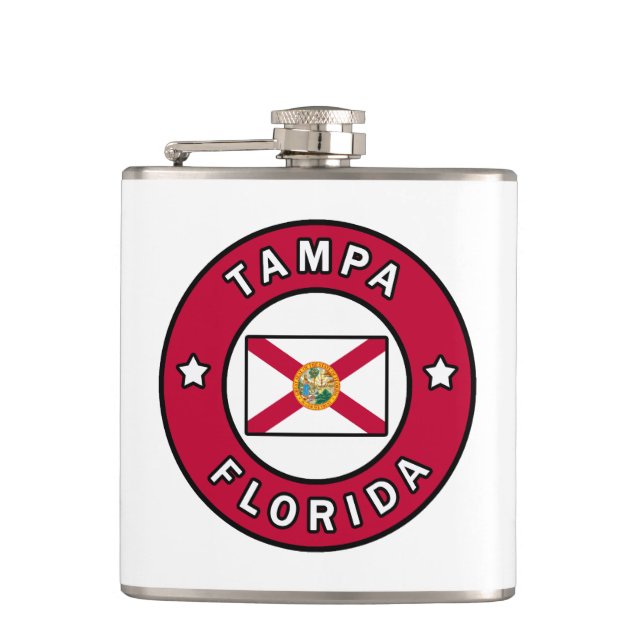 Tampa Florida Flask (Front)