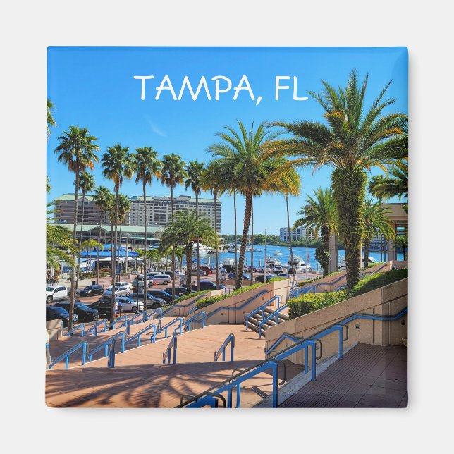 Tampa, Florida fridge  Magnet (Front)