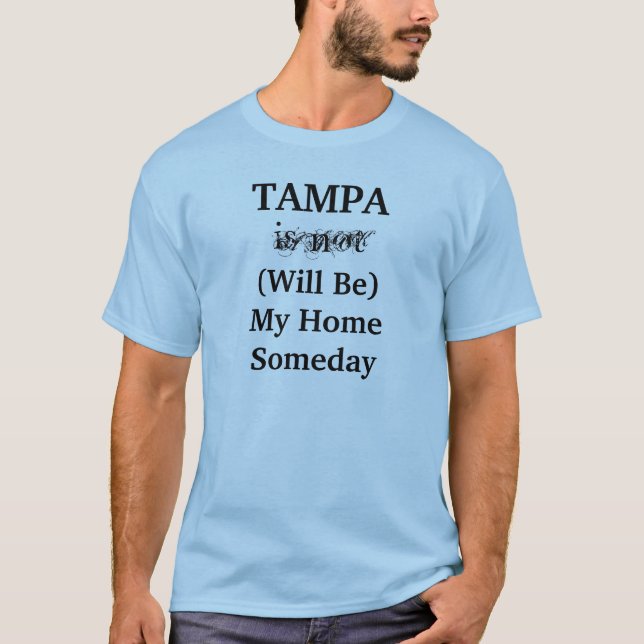 TAMPA Florida Home Travel T-Shirt (Front)