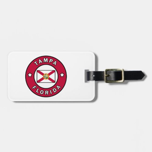 Tampa Florida Luggage Tag