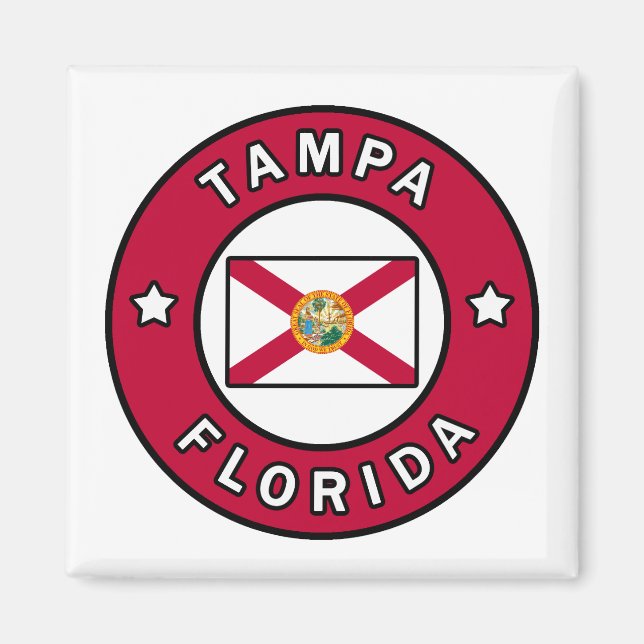 Tampa Florida Magnet (Front)