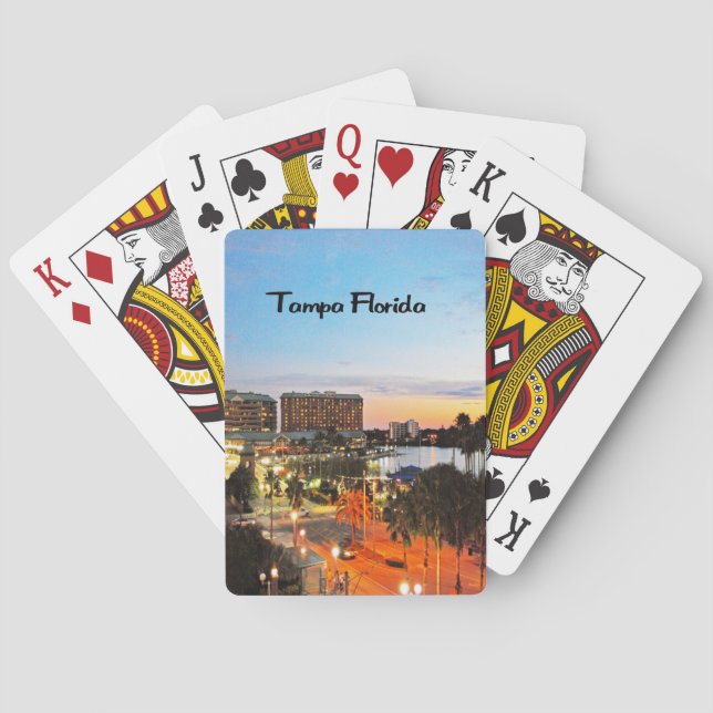 Tampa Florida Poker Cards (Back)