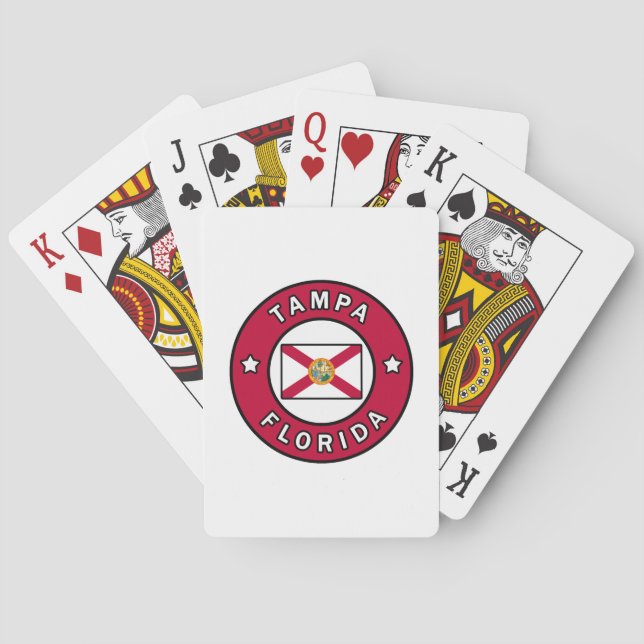 Tampa Florida Poker Cards (Back)