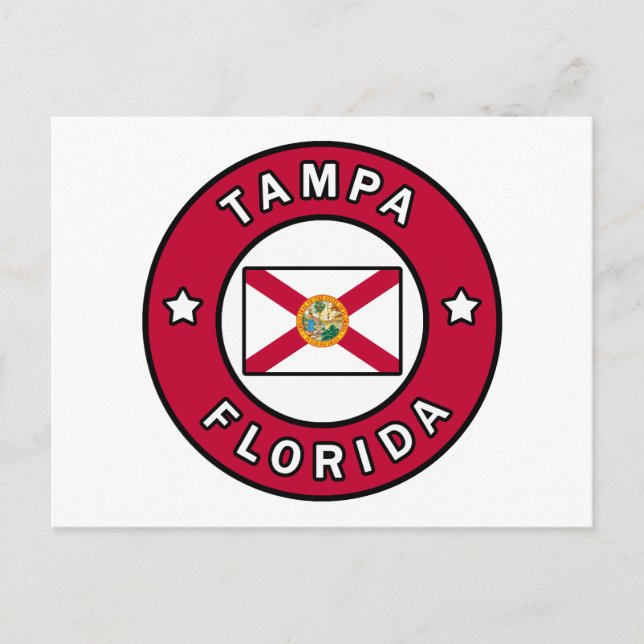 Tampa Florida Postcard (Front)