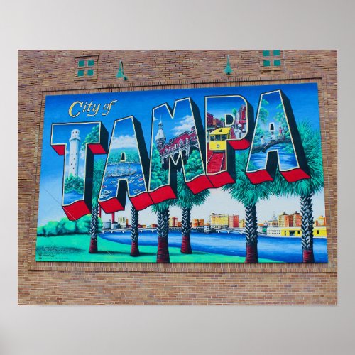 Tampa Florida Poster